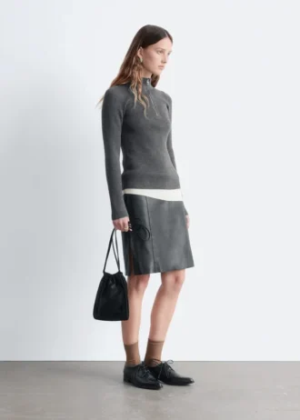 Leder-Derby-Schuhe