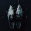 Leder-Derby-Schuhe