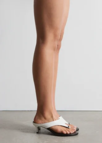 Leder-Kitten-Heels