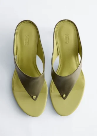 Leder-Kitten-Heels