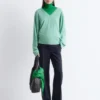 Leder-Loafer mit eckiger Spitze Leder-Loafer mit eckiger Spitze