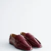 Leder-Loafer mit eckiger Spitze Leder-Loafer mit eckiger Spitze