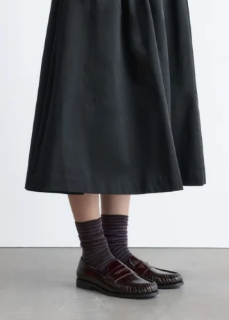 Leder-Penny-Loafer