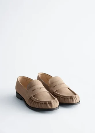 Leder-Penny-Loafer