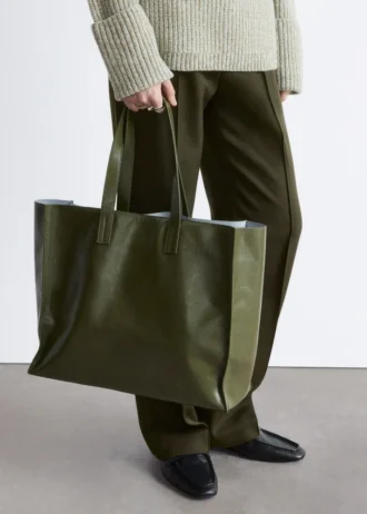 Leder-Tragetasche