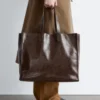 Leder-Tragetasche