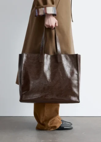 Leder-Tragetasche