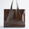 Leder-Tragetasche