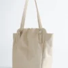Leder-Tragetasche mit Schnallenriemen