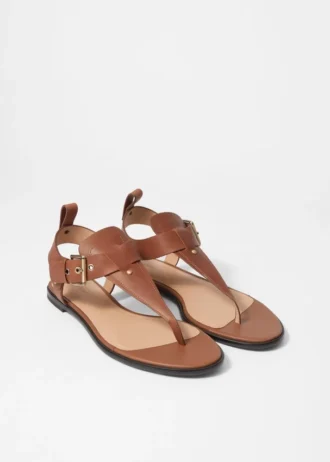 Ledersandalen mit Fesselriemen