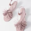 Ledersandalen mit Fransen