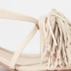 Ledersandalen mit Fransen
