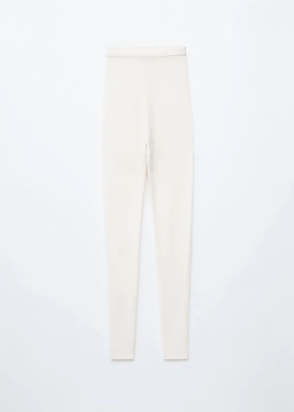 Leggings aus Pointelle-Strick Leggings aus Pointelle-Strick