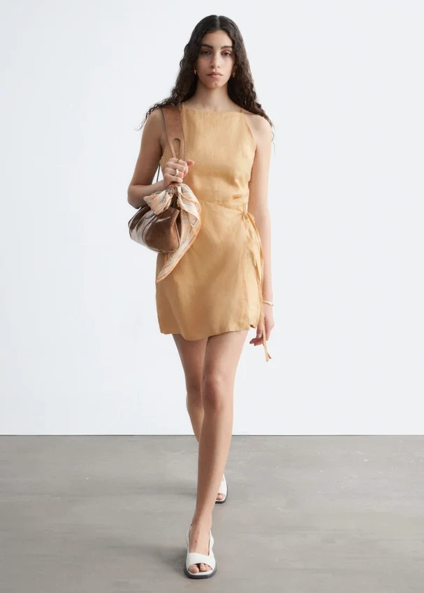 Leinen-Minikleid Leinen-Minikleid
