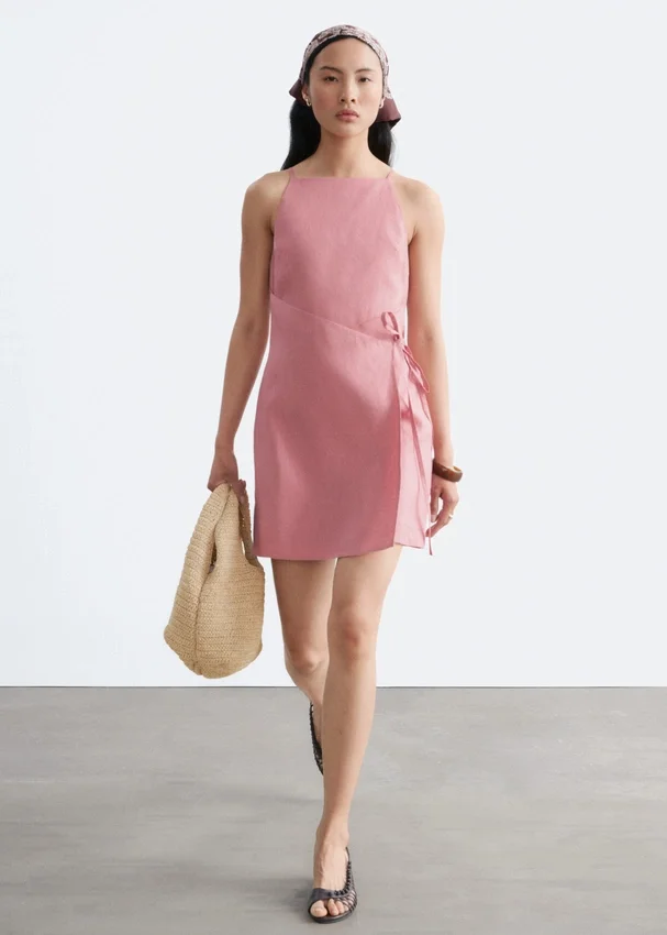 Leinen-Minikleid Leinen-Minikleid