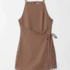 Leinen-Minikleid