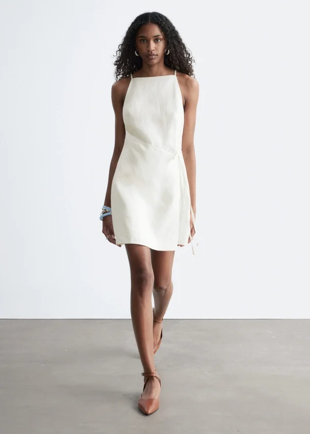 Leinen-Minikleid Leinen-Minikleid