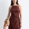 Leinen-Minikleid