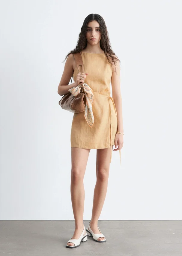 Leinen-Minikleid Leinen-Minikleid