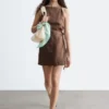 Leinen-Minikleid