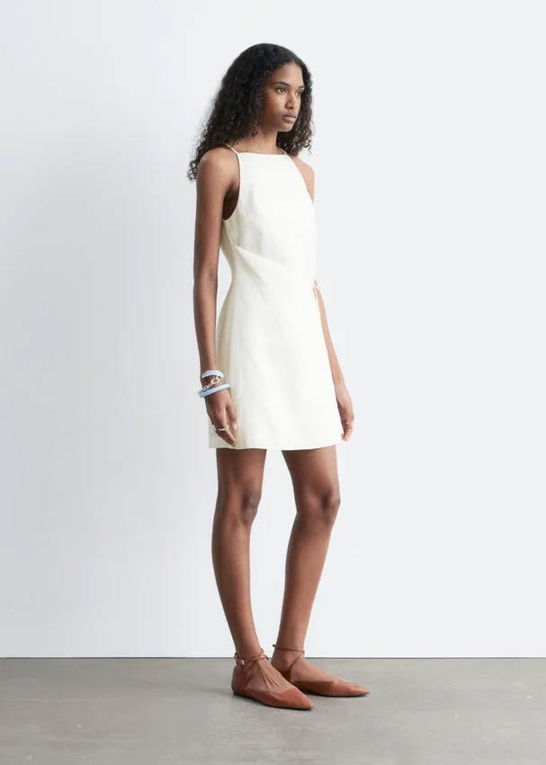 Leinen-Minikleid Leinen-Minikleid