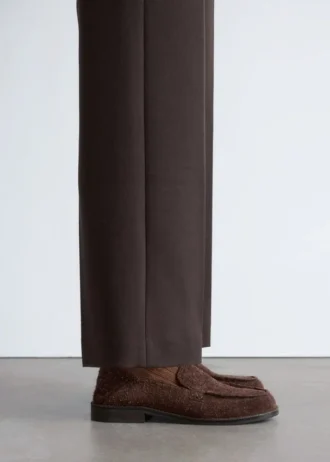 Loafer mit weichem Absatz