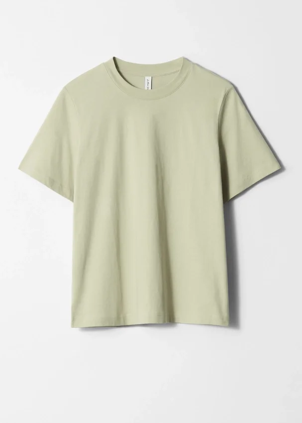 Locker sitzendes T-Shirt mit Rundhalsausschnitt Locker sitzendes T-Shirt mit Rundhalsausschnitt