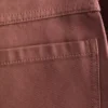 Lässige Baumwollhose mit weitem Bein Lässige Baumwollhose mit weitem Bein