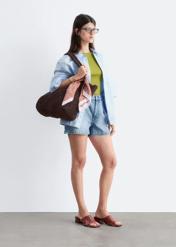 Lässige Jeans-Shorts Lässige Jeans-Shorts
