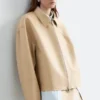 Lässige Lederjacke Lässige Lederjacke