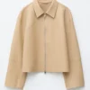 Lässige Lederjacke Lässige Lederjacke