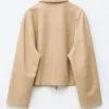 Lässige Lederjacke Lässige Lederjacke