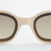 Markante rechteckige Sonnenbrille Markante rechteckige Sonnenbrille