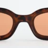 Markante rechteckige Sonnenbrille Markante rechteckige Sonnenbrille