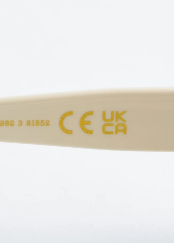 Markante rechteckige Sonnenbrille Markante rechteckige Sonnenbrille