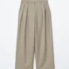 Maßgeschneiderte Hose aus Wollmischung Maßgeschneiderte Hose aus Wollmischung