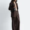 Maßgeschneiderte Hose aus Wollmischung Maßgeschneiderte Hose aus Wollmischung