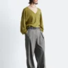 Maßgeschneiderte Hose aus Wollmischung