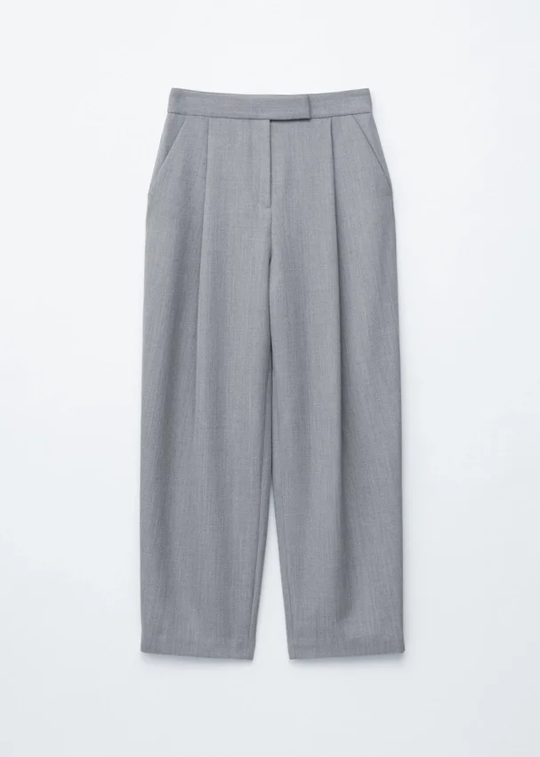 Maßgeschneiderte Hose aus Wollmischung Maßgeschneiderte Hose aus Wollmischung
