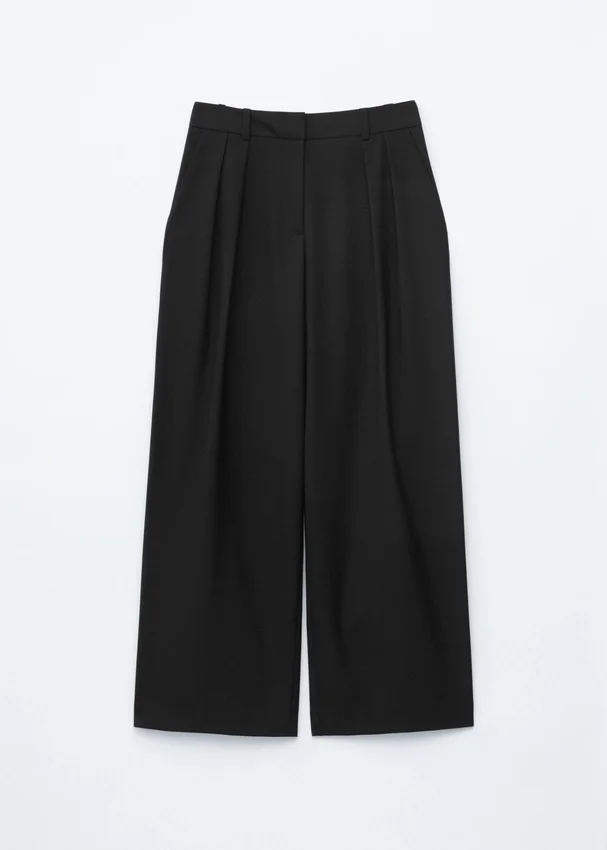 Maßgeschneiderte Hose aus Wollmischung Maßgeschneiderte Hose aus Wollmischung