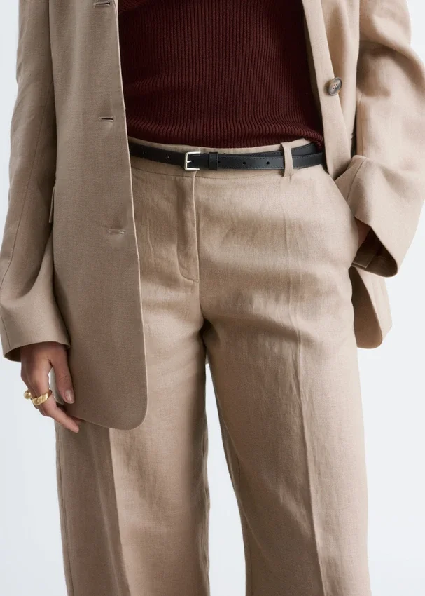 Maßgeschneiderte Leinenhose Maßgeschneiderte Leinenhose
