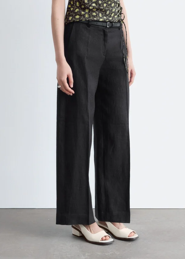 Maßgeschneiderte Leinenhose Maßgeschneiderte Leinenhose