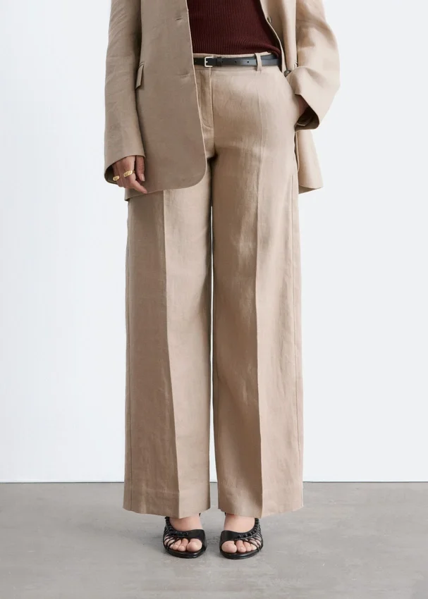 Maßgeschneiderte Leinenhose Maßgeschneiderte Leinenhose