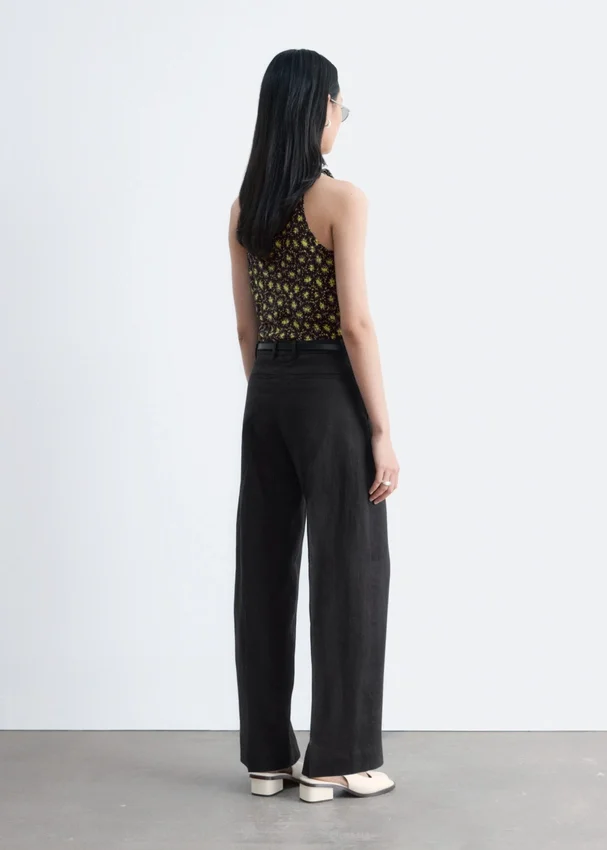Maßgeschneiderte Leinenhose Maßgeschneiderte Leinenhose