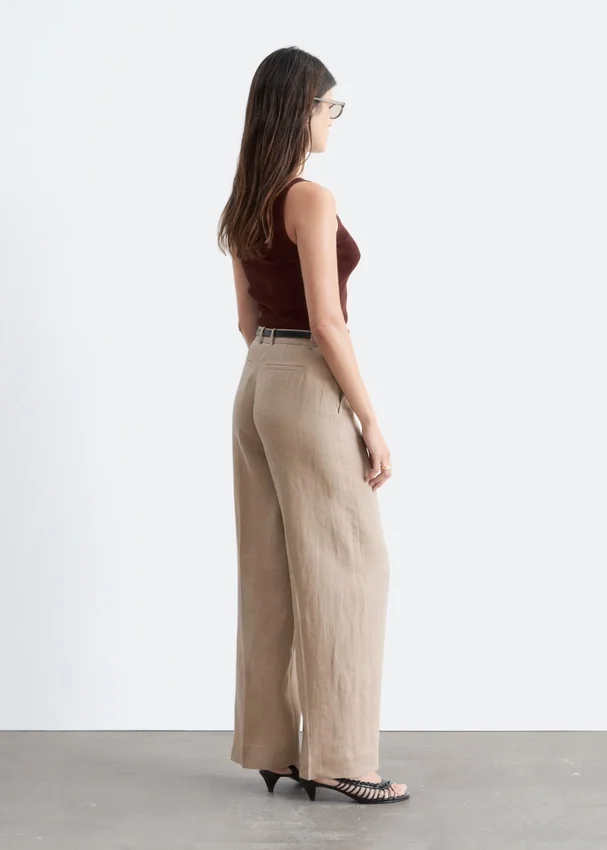 Maßgeschneiderte Leinenhose Maßgeschneiderte Leinenhose
