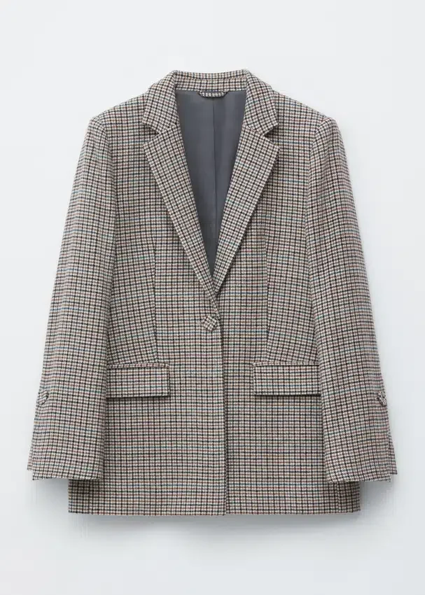 Maßgeschneiderter Blazer aus Wollmischung Maßgeschneiderter Blazer aus Wollmischung
