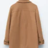 Maßgeschneiderter Peacoat aus Wolle