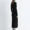 Maxikleid aus Rippstrick