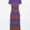Maxikleid aus Rippstrick