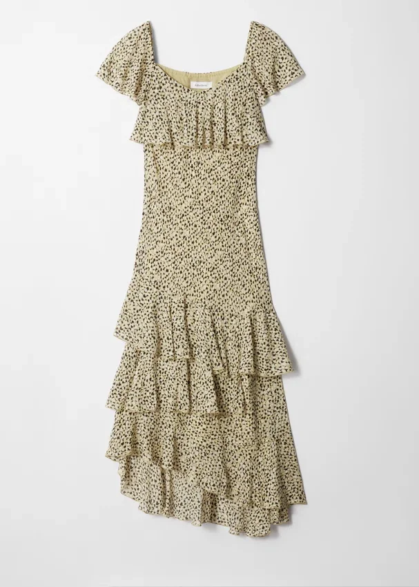 Maxikleid mit Rüschen Maxikleid mit Rüschen